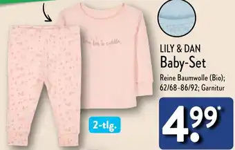 Aldi Nord LILY & DAN Baby-Set Angebot