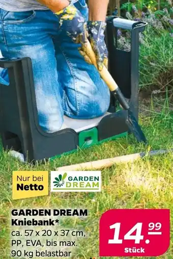 NETTO GARDEN DREAM Kniebank Angebot