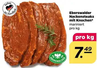 NETTO Eberswalder Nackensteaks mit Knochen Angebot