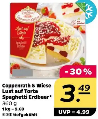 NETTO Coppenrath & Wiese Lust auf Torte Spaghetti Erdbeer 360 g Angebot