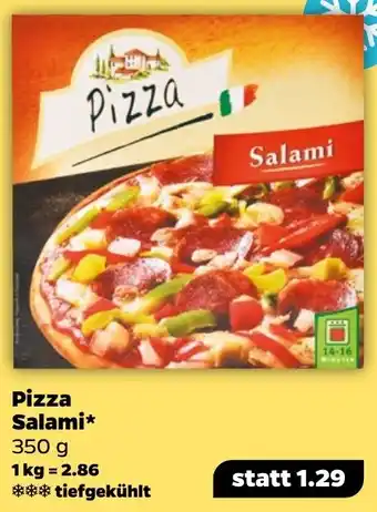 NETTO Pizza Salami 350 g Angebot