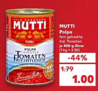 Kaufland MUTTI Polpa je 400-g-Dose Angebot