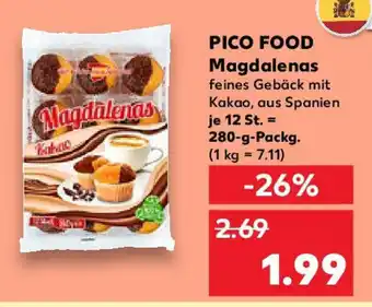 Kaufland PICO FOOD Magdalenas 280-g-Packg. Angebot