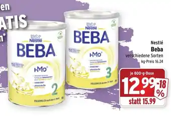 Wasgau Nestlé Beba 800g Angebot