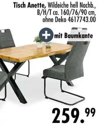 Möbel Boss Tisch Anette Angebot