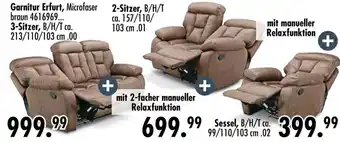 Möbel Boss Garnitur Erfurt Angebot