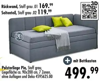 Möbel Boss Polsterliege Pia Angebot