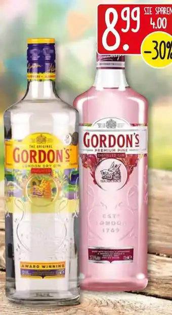 WEZ Gordon's Gin 0,7L Angebot