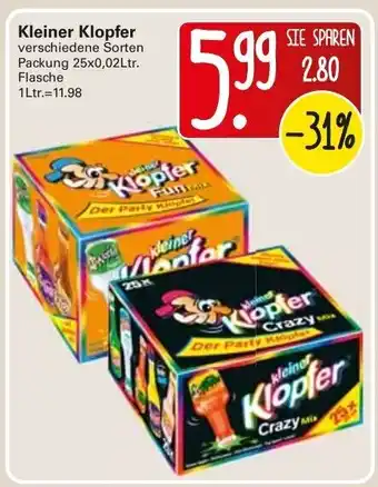 WEZ Kleiner Klopfer 25x0,02L Angebot