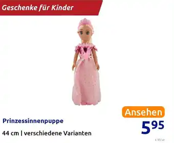 Action Prinzessinenpuppe Angebot