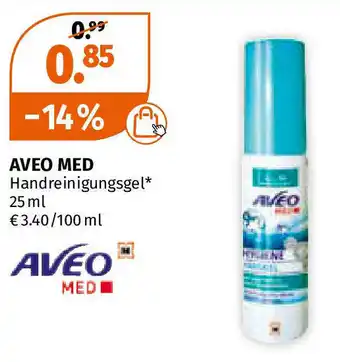 Müller Aveo Med Handreinigungsgel 25ml Angebot