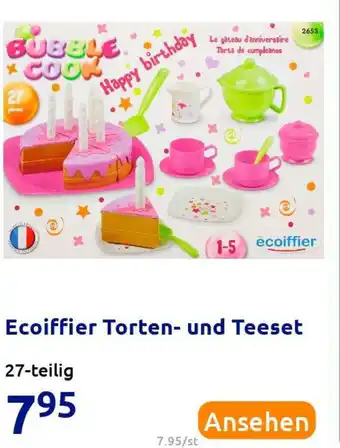 Action Ecoiffier Torten und Teeset Angebot