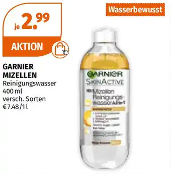 Müller Garnier Mizellen Reinigungswasser 400ml Angebot