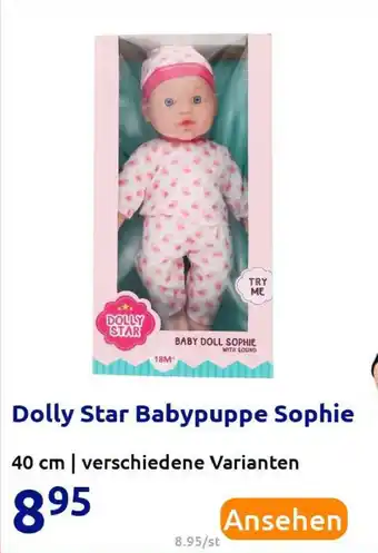 Action Dolly Star Babypuppe Sophie Angebot