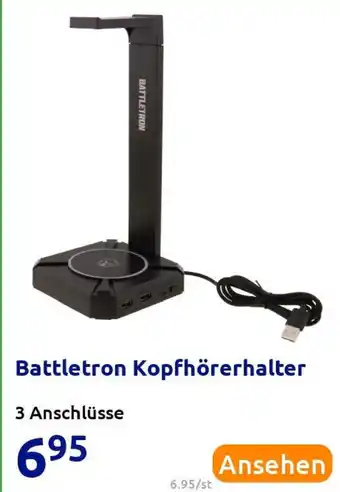 Action Battletron Kopfhörerhalter Angebot