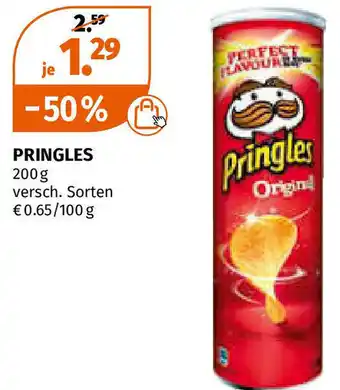 Müller Pringles 200g Angebot