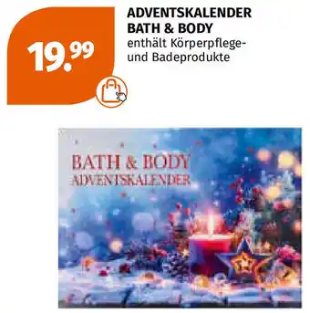 Müller Adventskalender Bath & Body Angebot