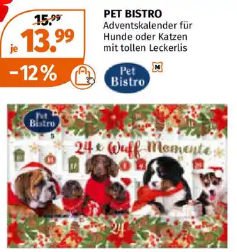 Müller Pet Bistro Adventskalender Angebot