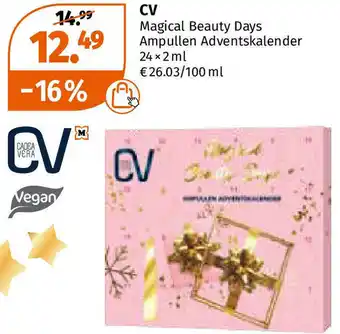 Müller CV Magical Beauty Days Ampullen Adventskalender 24x2ml Angebot