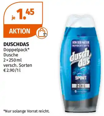 Müller Duschdas Doppelpack Dusche 2x250ml Angebot