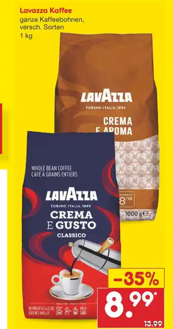 Netto Marken-Discount Lavazza Kaffee 1kg Angebot