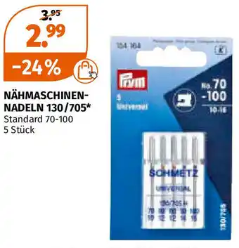 Müller Nähmaschinennadeln 130/705 Angebot