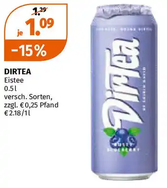 Müller Dirtea Eistee 0,5L Angebot