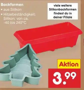 Netto Marken-Discount Backformen Angebot