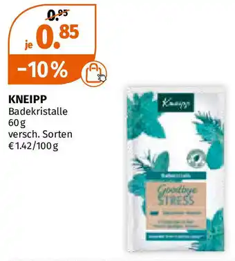 Müller Kneipp Badekristalle 60g Angebot