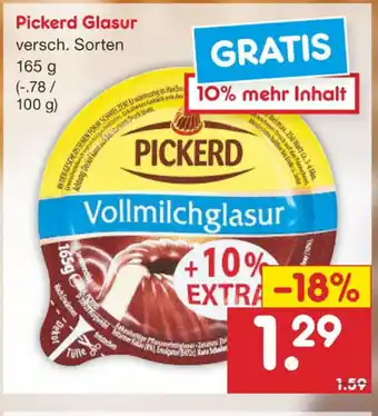 Netto Marken-Discount Pickerd Glasur 165g Angebot