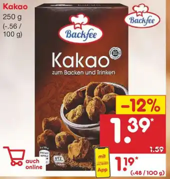 Netto Marken-Discount Kakao 250g Angebot