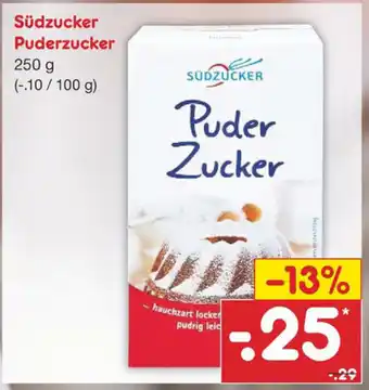 Netto Marken-Discount Südzucker Puderzucker 250g Angebot