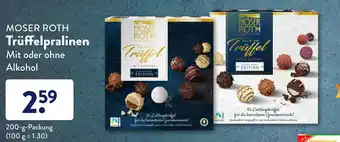 Aldi Süd Moser Roth Trüffelpralinen 200g Angebot