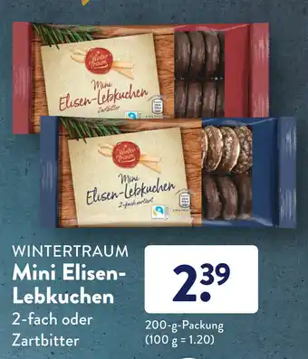 Aldi Süd Wintertraum Mini Elisen Lebkuchen 200g Angebot