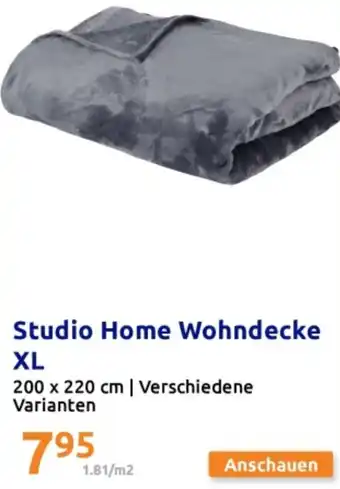 Action Studio Home Wohndecke XL Angebot