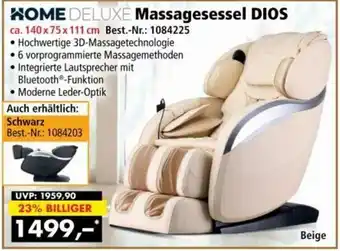 Norma Home Deluxe Massagesessel Dios Angebot