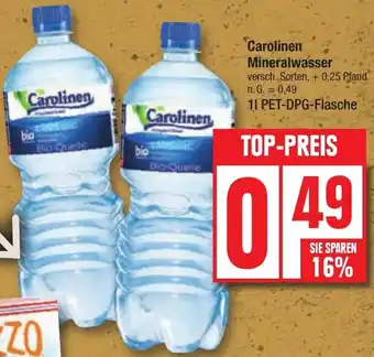 Edeka Carolinen Mineralwasser 1 L Angebot