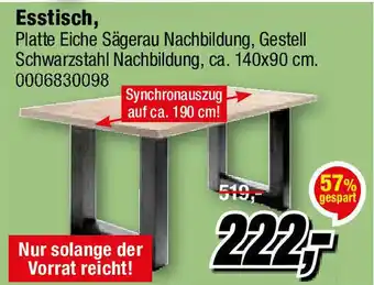 Opti Wohnwelt Esstisch Angebot