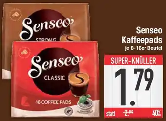 E-Center Senseo Kaffeepads 8-16er Beutel Angebot