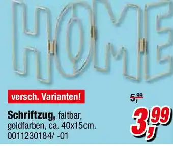 Opti Wohnwelt Schriftzug Angebot