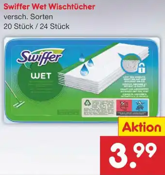 Netto Marken-Discount Swiffer Wet Wischtücher Angebot