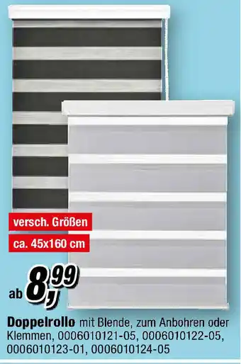 Opti Wohnwelt Doppelrollo Angebot