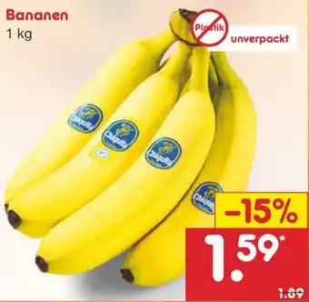 Netto Marken-Discount Bananen 1 kg Angebot