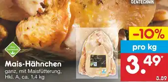 Netto Marken-Discount Mais-Hähnchen 1.4 kg Angebot