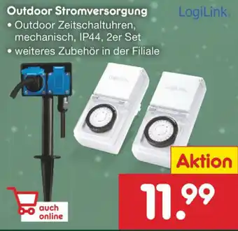 Netto Marken-Discount Outdoor Stromversorgung Angebot