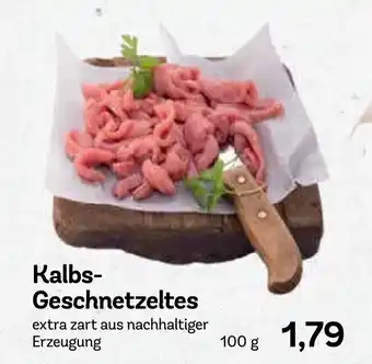 AEZ Kalbs Geschnetzeltes 100g Angebot