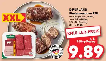 Kaufland K-PURLAND Rinderrouladen XXL 900 g Packg. Angebot