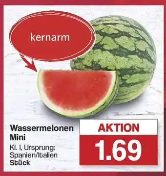 Famila Nord West Wassermelonen Mini Angebot