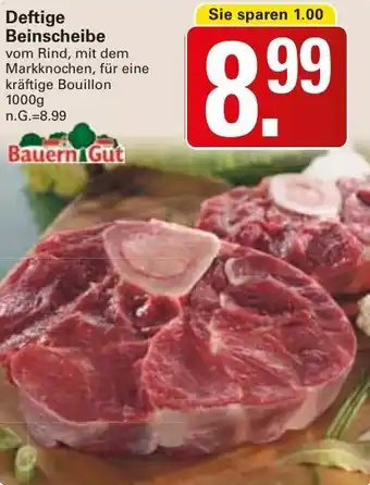 WEZ Bauern Gut Deftige Beinscheibe 1000 g Angebot