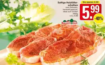 WEZ Bauern Gut Saftige Holzfällerscheiben 1000 g Angebot